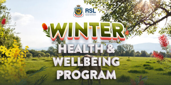 Gympie RSL - Health & Wellbeing Program Winter 2024_Website Page Banner