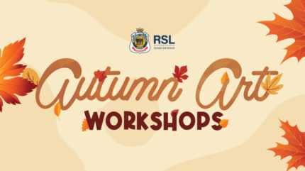 Gympie RSL Welfare Events Autumn Art Workshops
