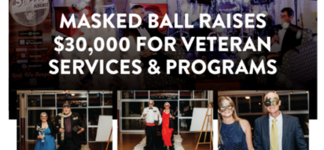 Masked Ball Raises $30,000 for Veteran Services & Programs