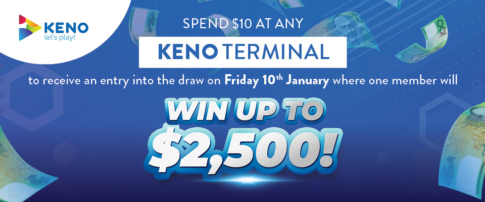 Keno Major Draw Gympie RSL