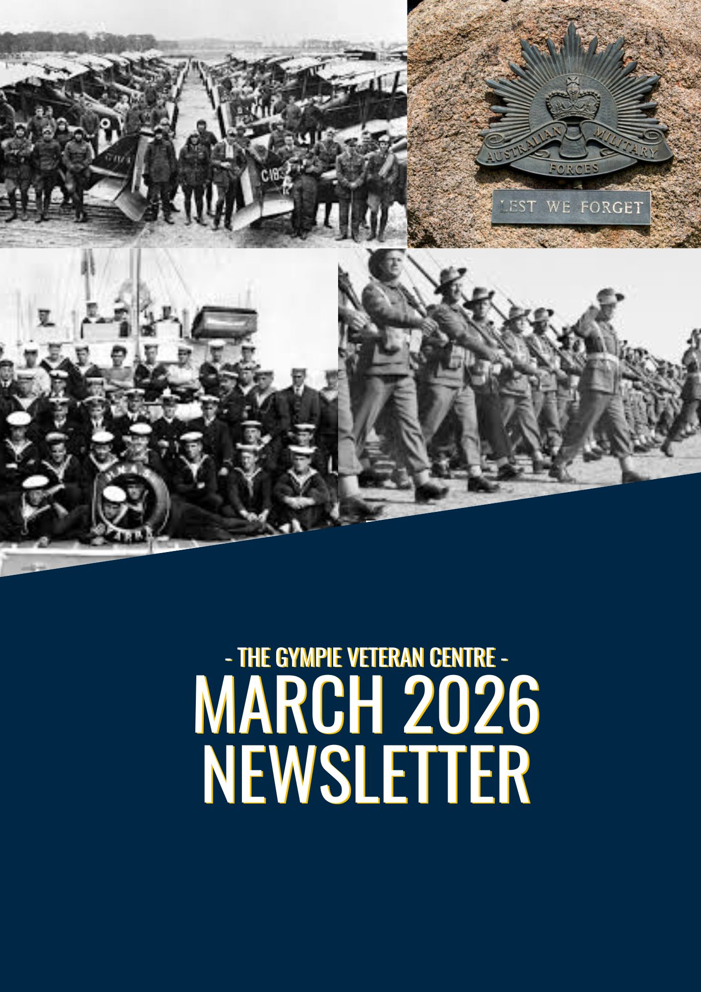 Veteran Centre March 2026 Newsletter